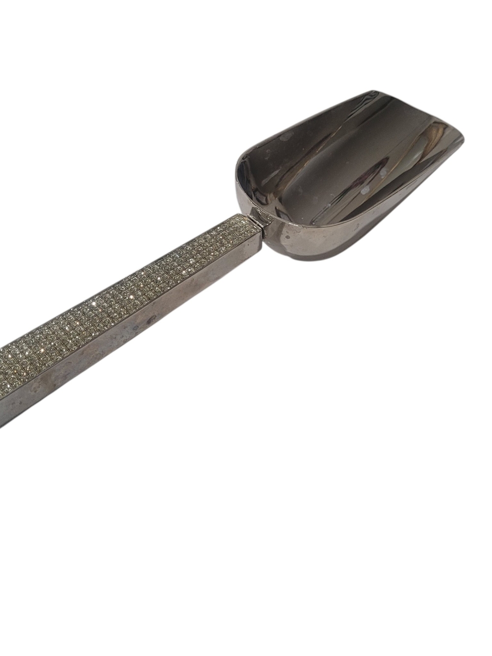 Diamond Handle Metal Ice Scooper